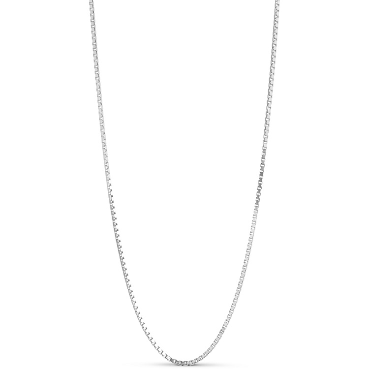 Enamel Box Chain 1,45 mm halskæde N114S