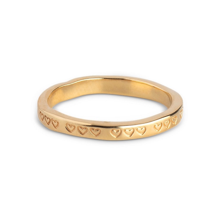 Enamel Heart ring R95G