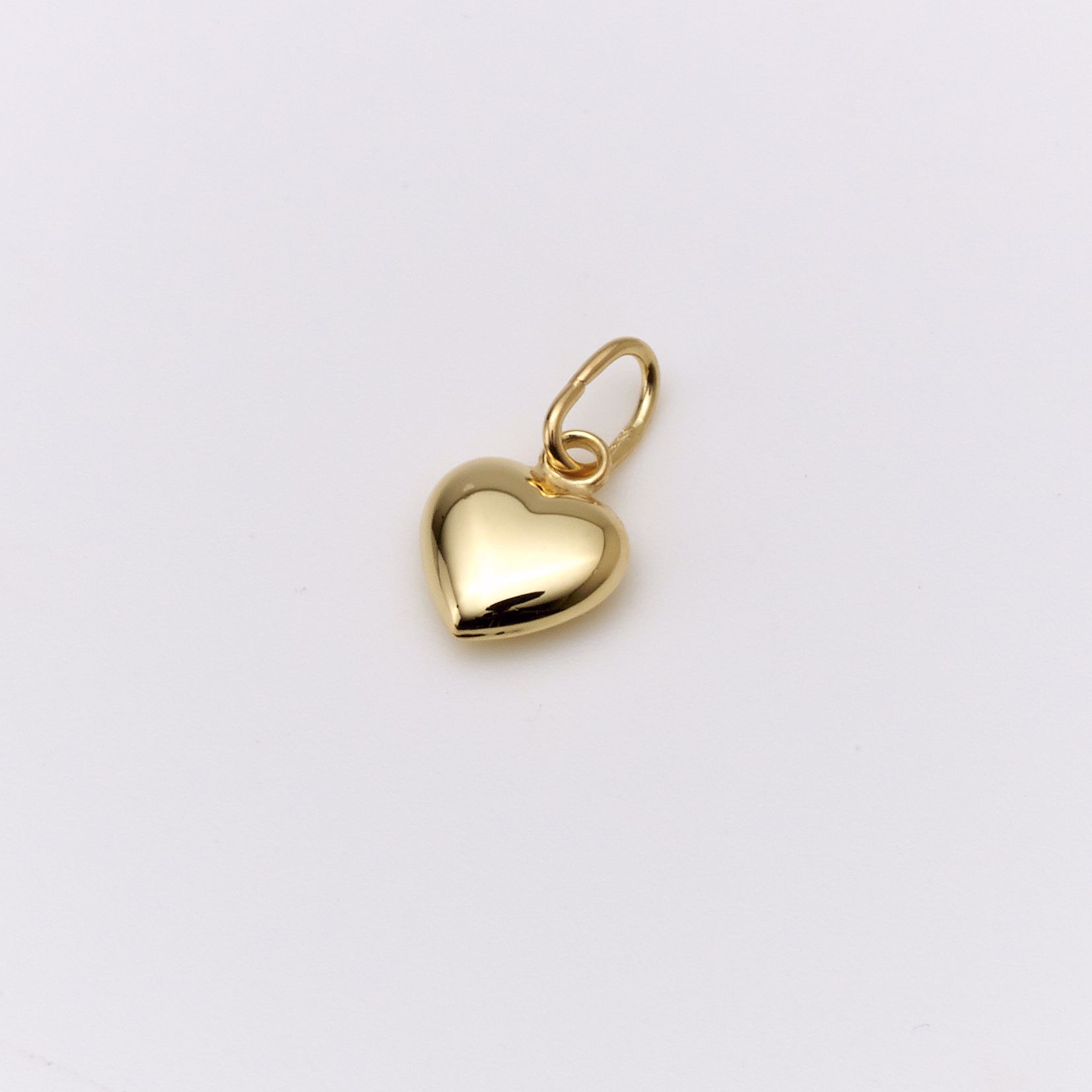 Guld & Sølv Design Guld vedhæng hjerte 8 kt. 7341/08