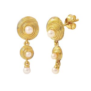 Hultquist Shelly double øreringe S08499 G