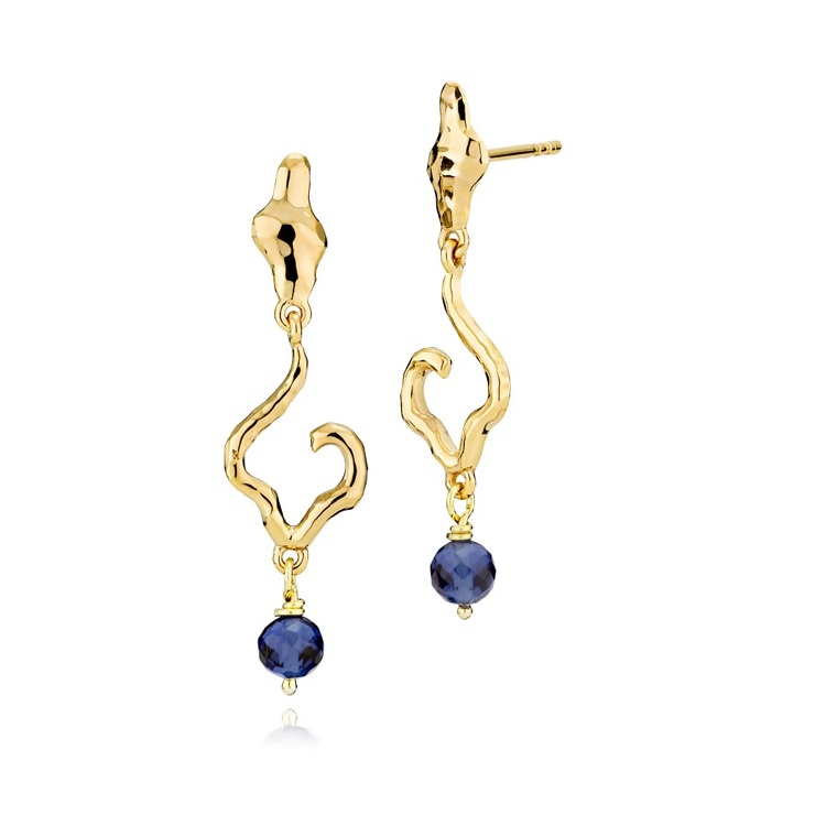 Izabel Camille Louisa øreringe A1769GSBLUE