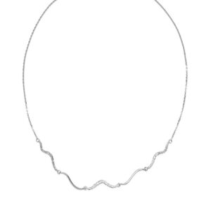 Josephine X Sistie halskæde sølv z2038sws