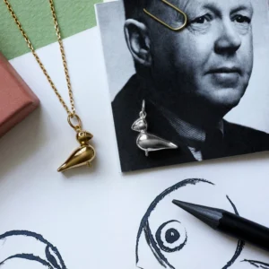 Kaj Bojesen halskæde "Sangfugl" sølv