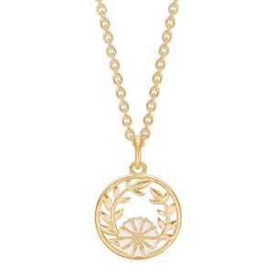 Lund Copenhagen marguerit halskæde 9025086-M