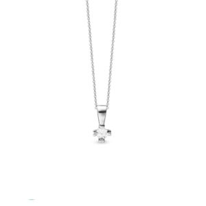 Mary sølv vedhæng 0,10 ct. labgrown diamant 21847710