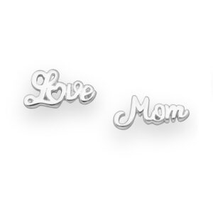 Donnatella - MOM øreringe sølv