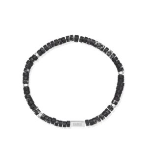 Samie Armbånd med stenperler i sort X3013SWSBLACK