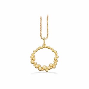 Scrouples halskæde cirkel med kugler 213903