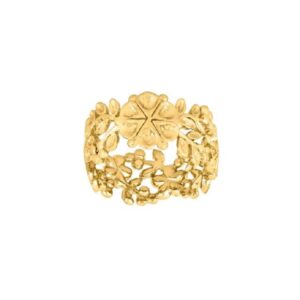 Siersbøl ring forgyldt