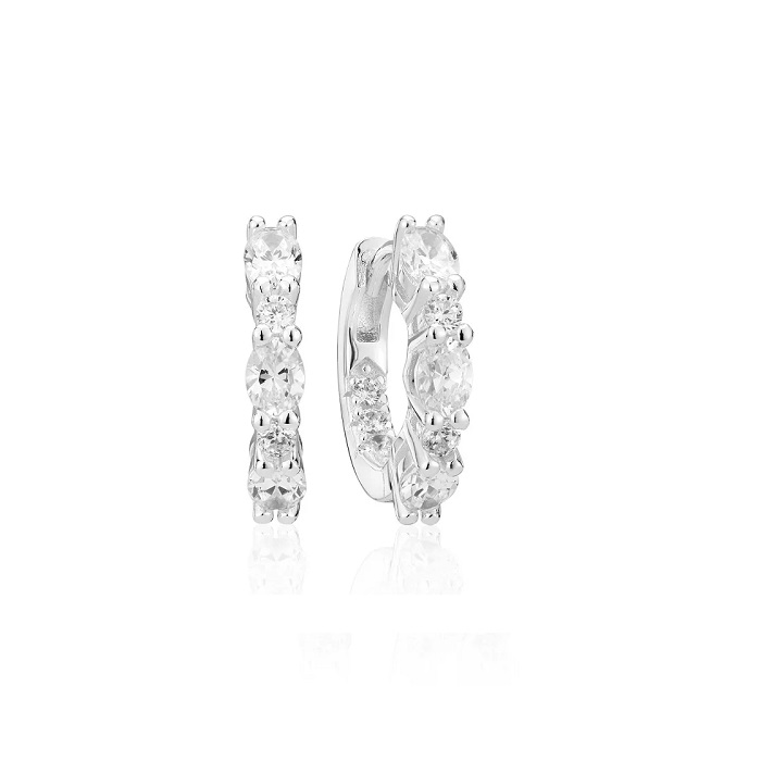 Sif Jakobs Ellera Ovale Medio øreringe SJ-E2412-CZ