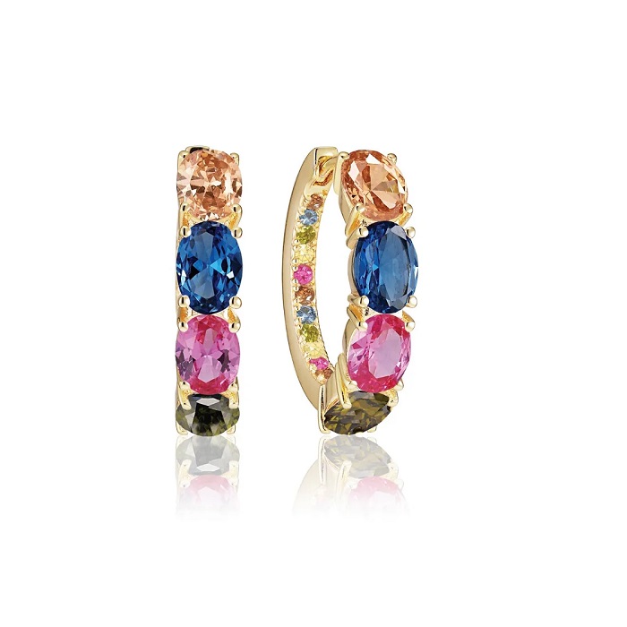 Sif Jakobs Ellisse Creolo øreringe SJ-E2315-XCZ-YG