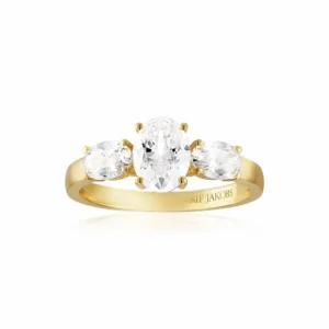 Sif Jakobs Ellisse Tre ring SJ-R2340-CZ-YG