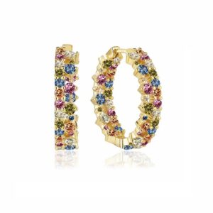 Sif Jakobs Livigno Creolo Grande øreringe SJ-E2364-XCZ-YG