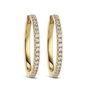 Sif Jakobs Alba Grande øreringe 14 kt guld 0.36 ct. labgrown diamant SJ-E2512-WD-YG-2