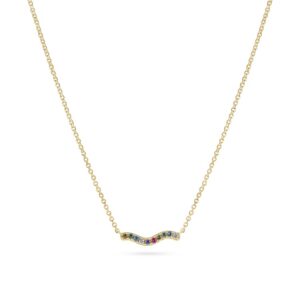 Sif Jakobs Ellera Waves halskæde SJ-N3859-XCZ-YG