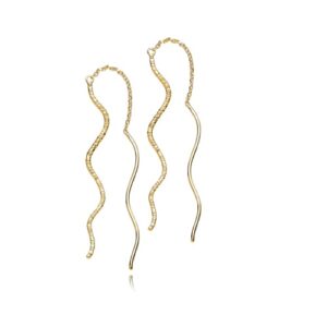 Sistie Wavy øreringe Z1249GS