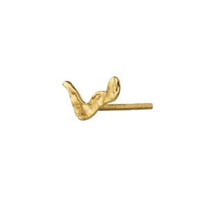 Stine A Petit Gold Splash ørering 1304-02-S