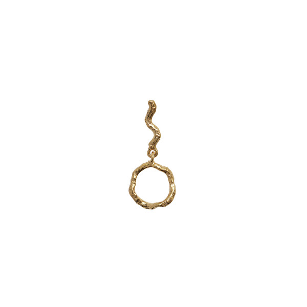 Stine A- Petit Wavy Dangling Circle