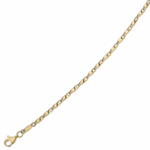 Støvring Design guld armbånd med snoet led