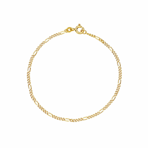 Lund Copenhagen 8 Kt. Figaro Armbånd 3619118