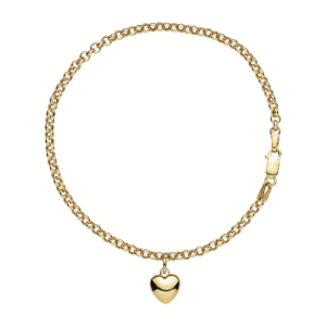 Lund Copenhagen 8 Kt armbånd med hjerte 3971818