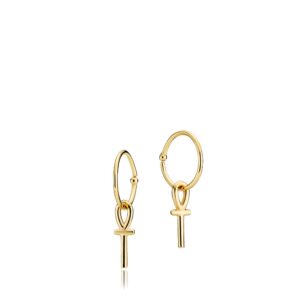 Sistie - Young one egypt øreringe, i forgyldt