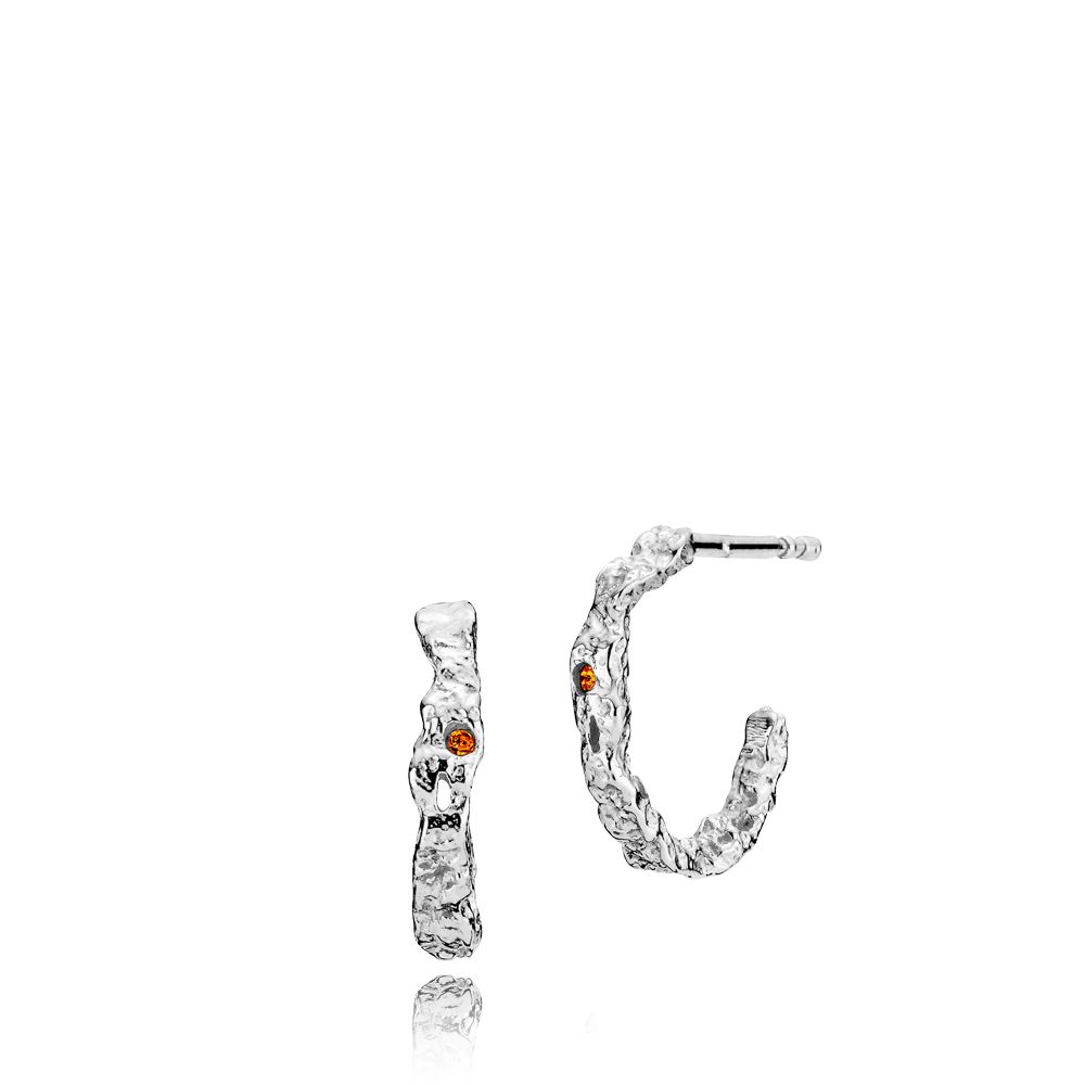 Sistie - Silke x Sistie øreringe i sølv, den lille model