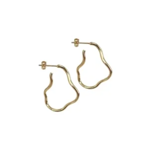 Aqua Dulce Curly Hoop 5718