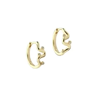 Aqua Dulce Wavy Hoop 16 mm. 6214