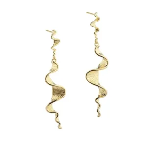 Aqua Dulce new Rhumba Long øreringe forgyldt 5406